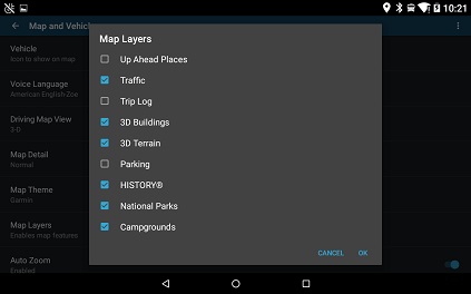 Vieo Map Layers
