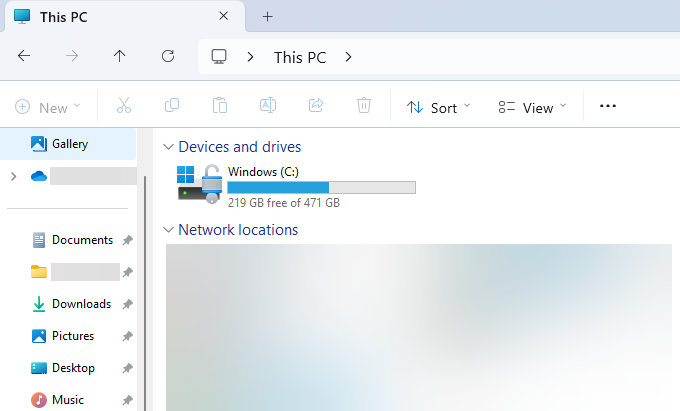 No Memory card drive