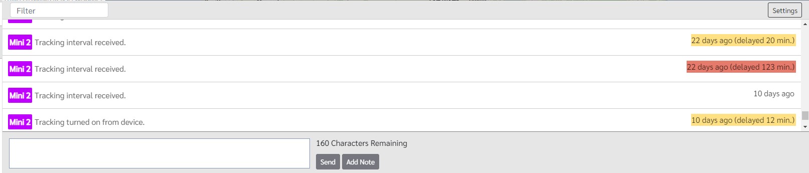 Pro Map Page Messages