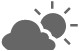 Cloud and Sun Icon