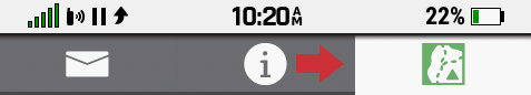 Montana 700i Message Map Tab
