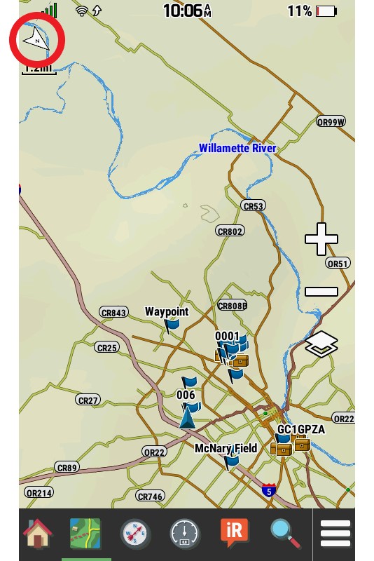 Montana Track Up Map