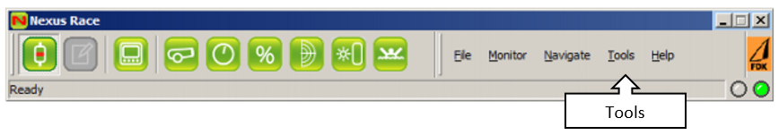 Nexus Toolbar Tool button