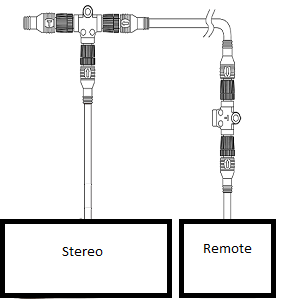 in-line terminator with nrx power