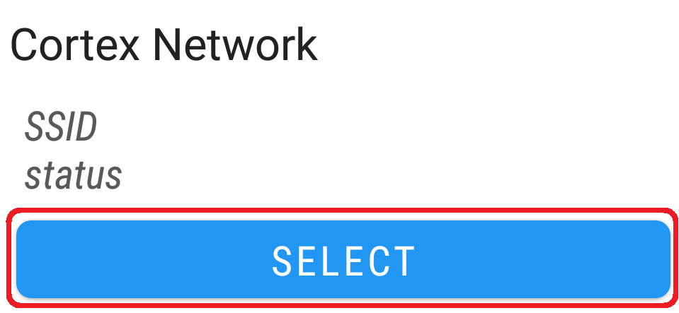  Select Option Blue button