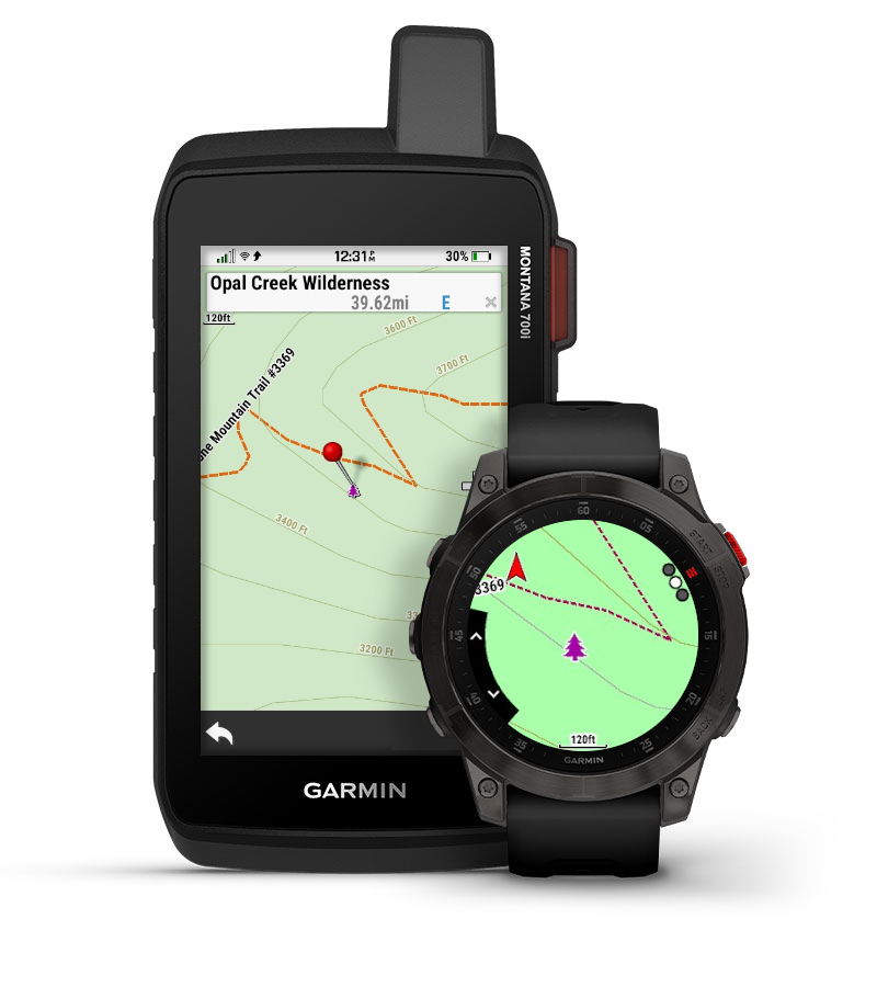 Handheld and Watch Showing Atlas Points