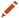 Orange Pencil Icon