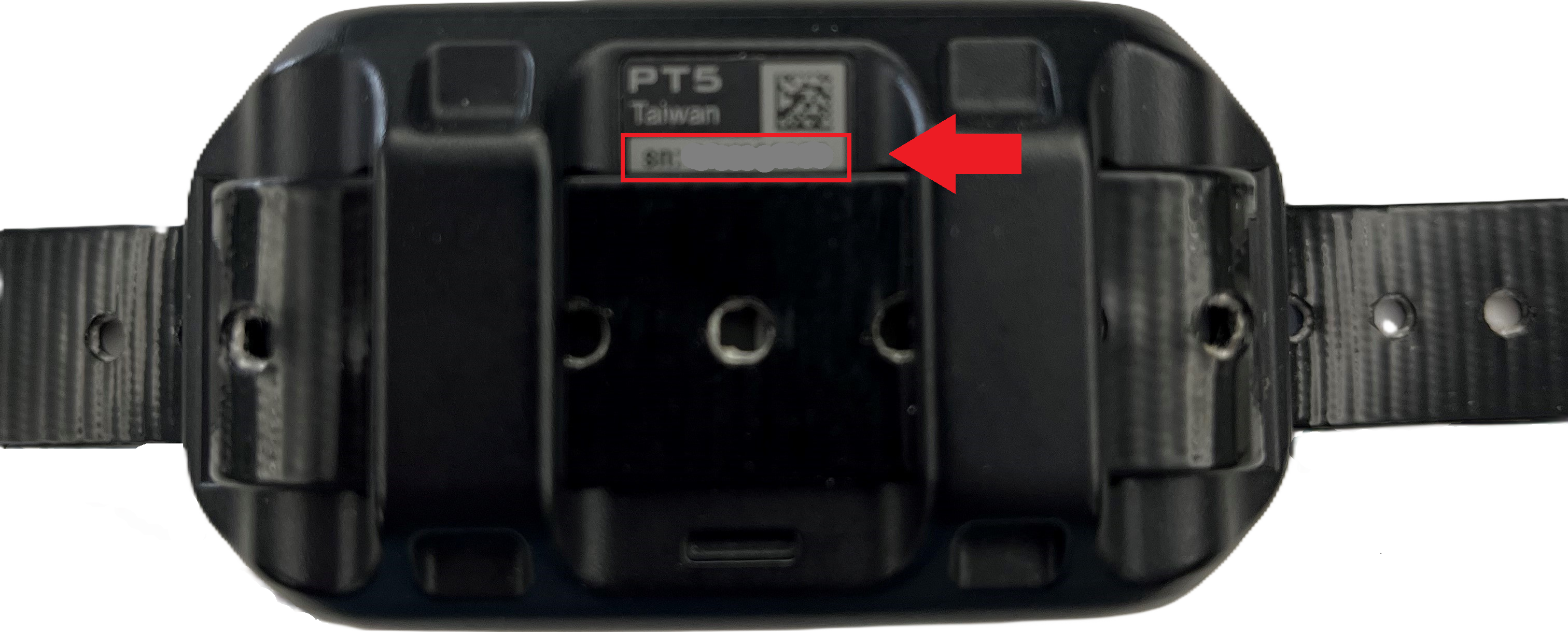 PT 5 Serial number
