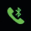 phone with bluetooth symbol
