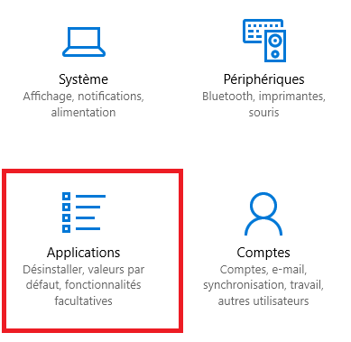 Bouton Application