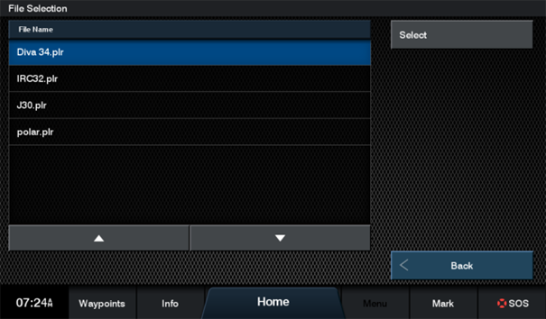 Shows multiple .plr files