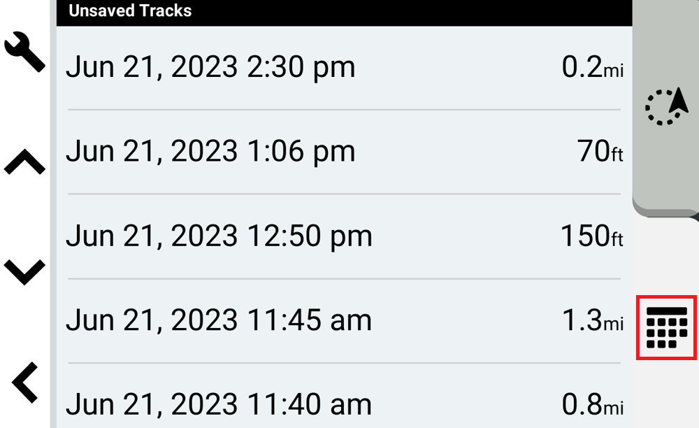 RV 895 Calendar icon