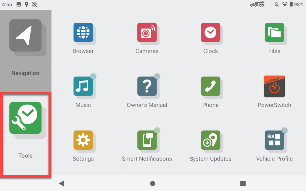 RV 895 Tools apps 3