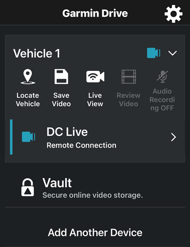 Remote Drive app options