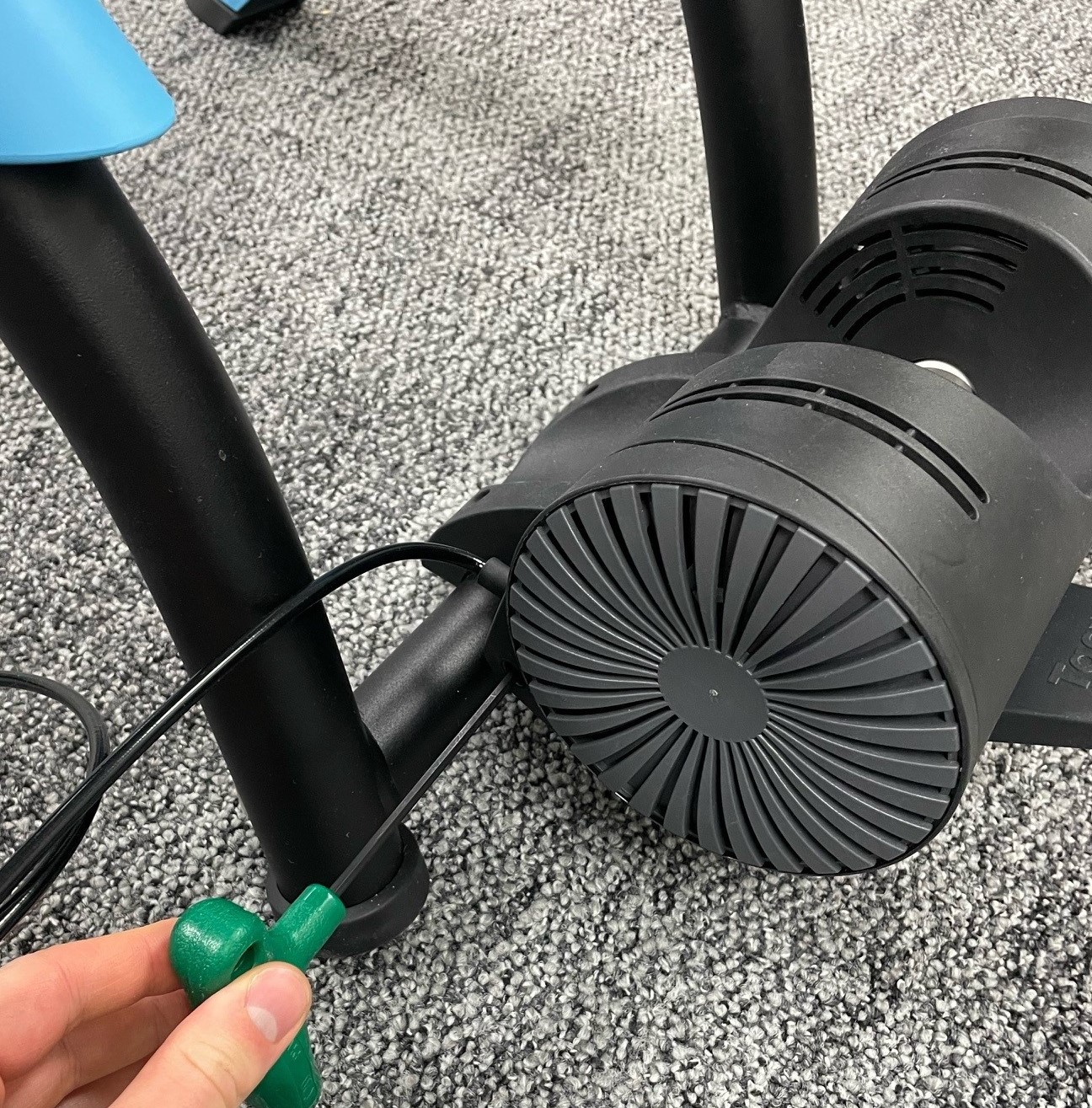 Cover Screw on Boost Resistance Unit being removed with tool