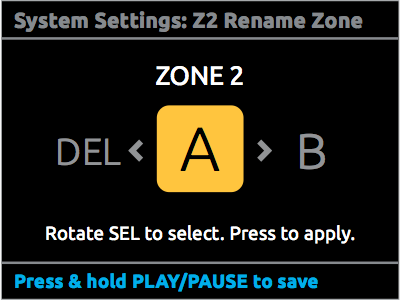 Rename JL Audio Zone System