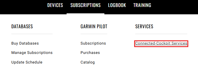 Connected-Cockpit Services