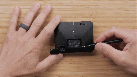 Removing Screw holding Weathercap