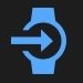 Watch icon with arrow pointing