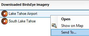PC send to BE Download Panel