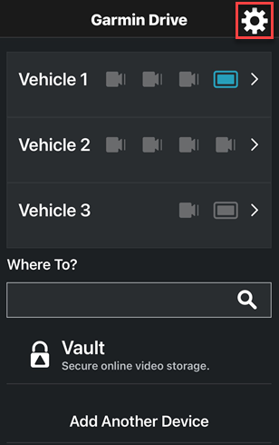 Settings Gear Drive app