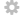 Garmin Connect settings gear icon