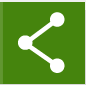 Share triangle icon