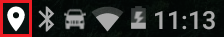 Overlander - status bar - location