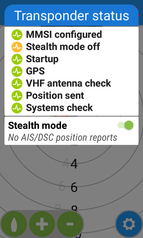 Stealth mode on 2