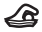 Person swimming icon