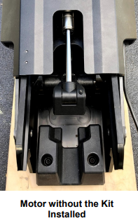 Force Motor With No Latch Kit Installed