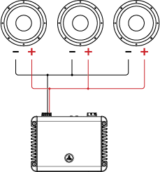 Photo Wiring Three SVC Drivers