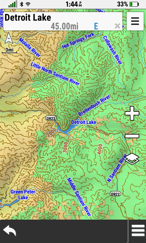 TopoActive Montana 3 Mile Zoom
