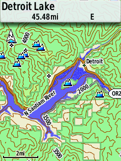 TopoActive eTrex 2 Mile Zoom