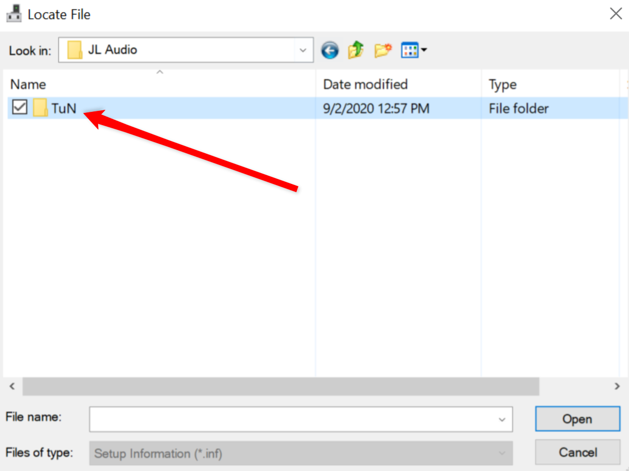 MXi TuN Folder Screenshot