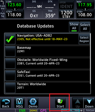 Update GTN Xi DB switch 11 Update GTN Xi DB switch 11