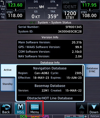 Update GTN Xi DB switch 3 Update GTN Xi DB switch 3
