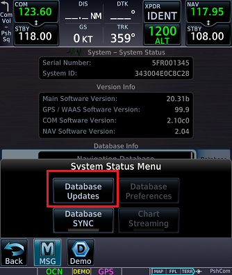 Update GTN Xi DB switch 4 Update GTN Xi DB switch 4