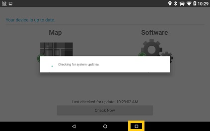 Vieo update stuck press square