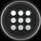9 circles to represent a keypad