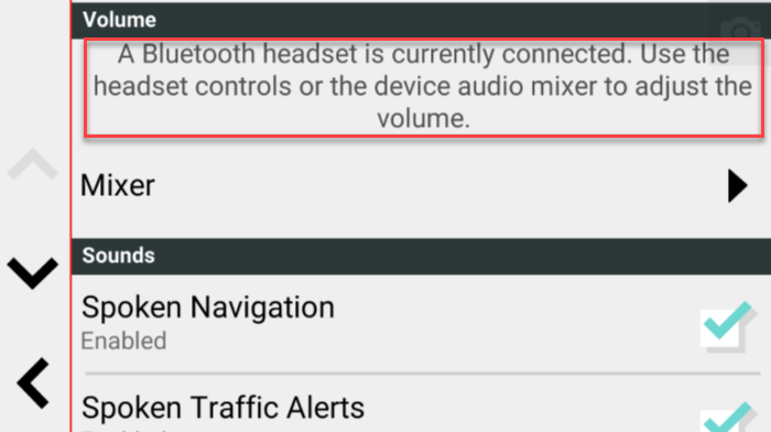 Volume Controls while Connected to Headset