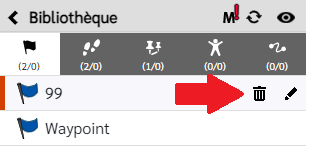 WPT DELETE icon