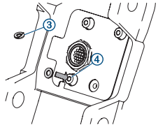 Washer connecting to Servo Housing