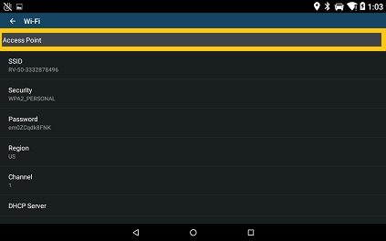 Vieo WiFi Status Bar