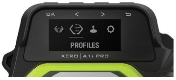 Arrow Profiles Menu