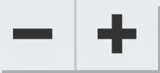 Plus and Minus Icon
