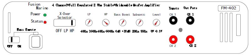 am402 2 channel settings
