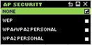 select wpa2 personal