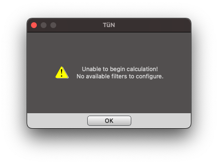 autoset eq error message