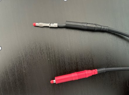 4mm banana plug probe ends